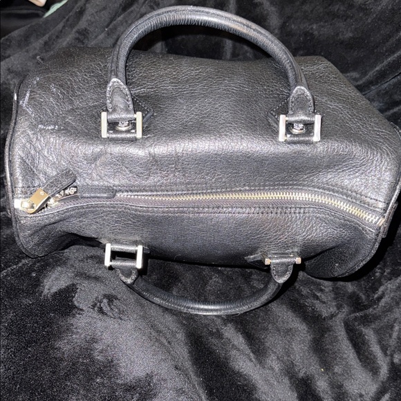 Brooks Brothers Black Pebbled Leather Satchel - Picture 9 of 12